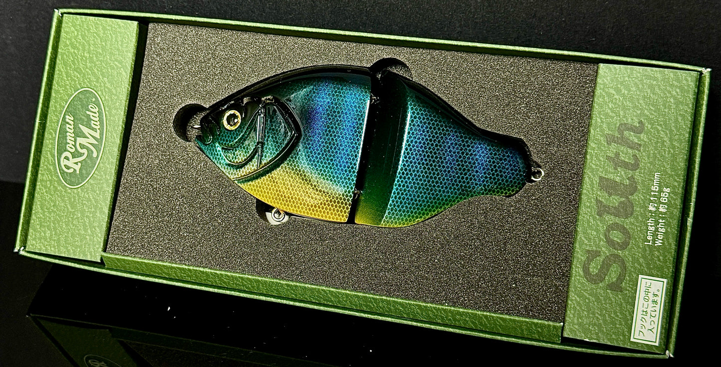 Roman Made South 4.6" Glide Bait - 2.3oz Light BlueGill Colorway | Brand New