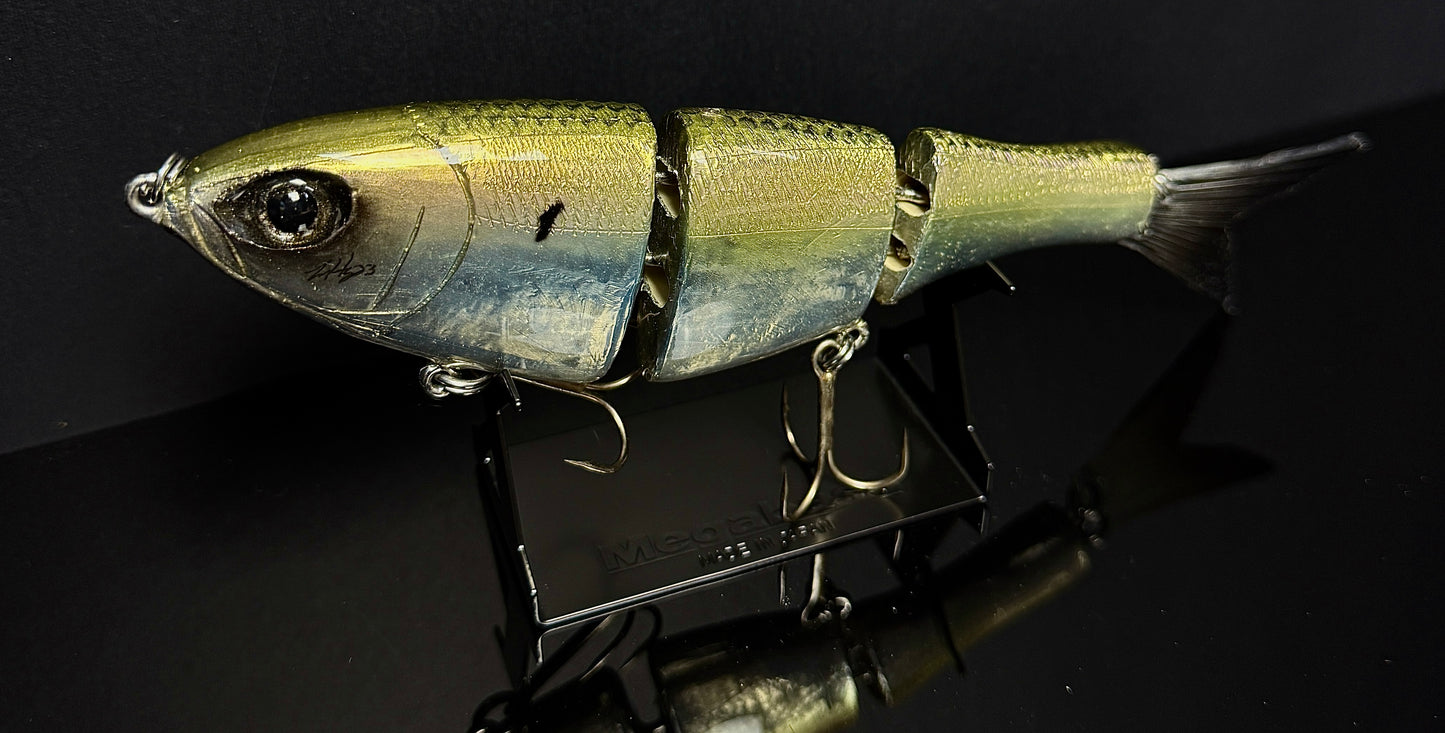 Tater Hog Double Jointed Sooey Shad 8" - Premium Shad Swimbait (2.2oz)