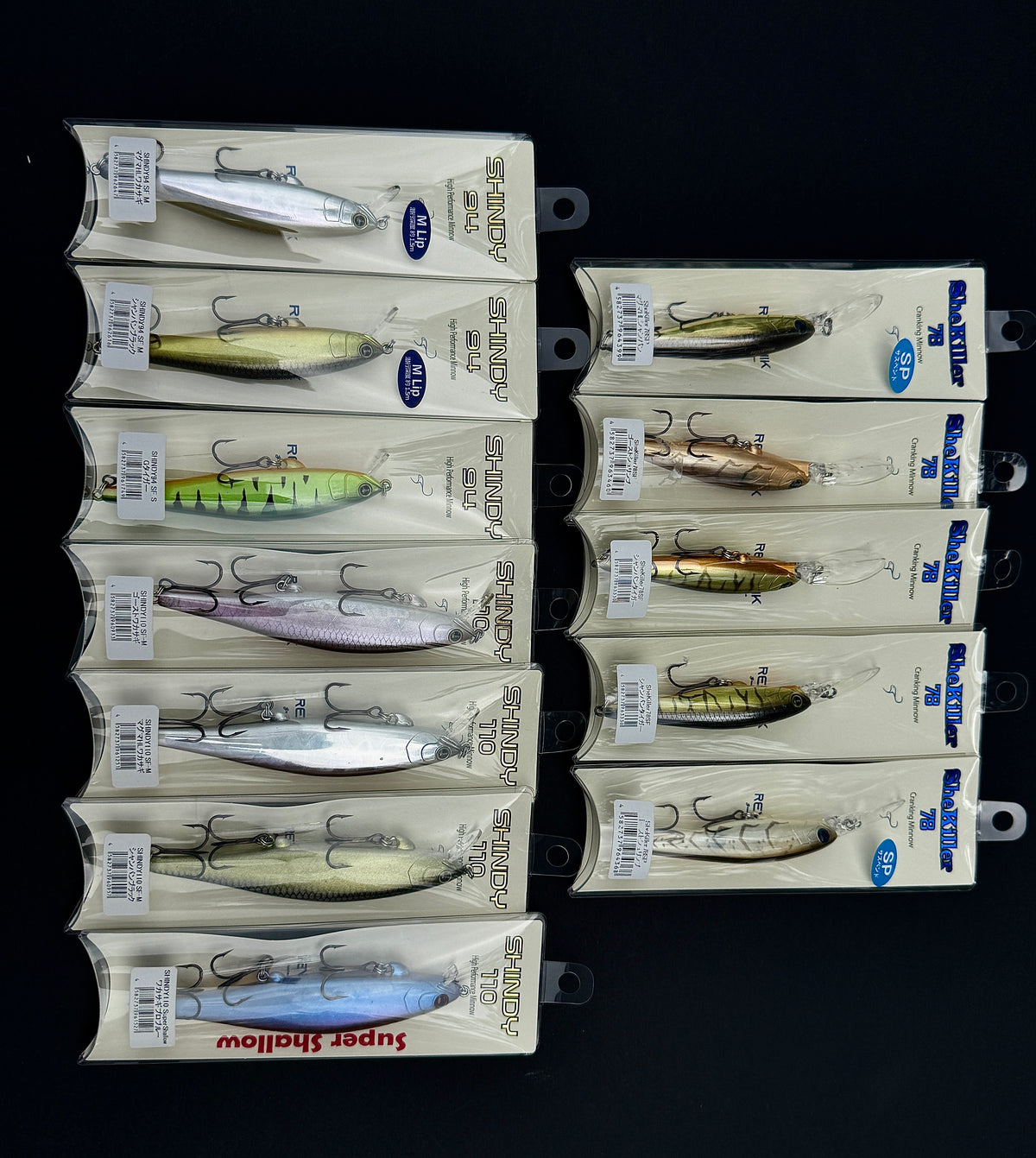 Revonik Shindy/Shakiller Jerkbait Lot
