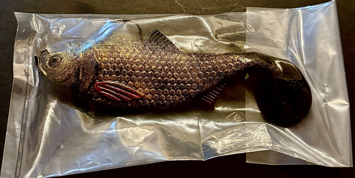 Real Prey Chaddletail 7" - Premium Hand-Crafted Swimbait (4.2oz)
