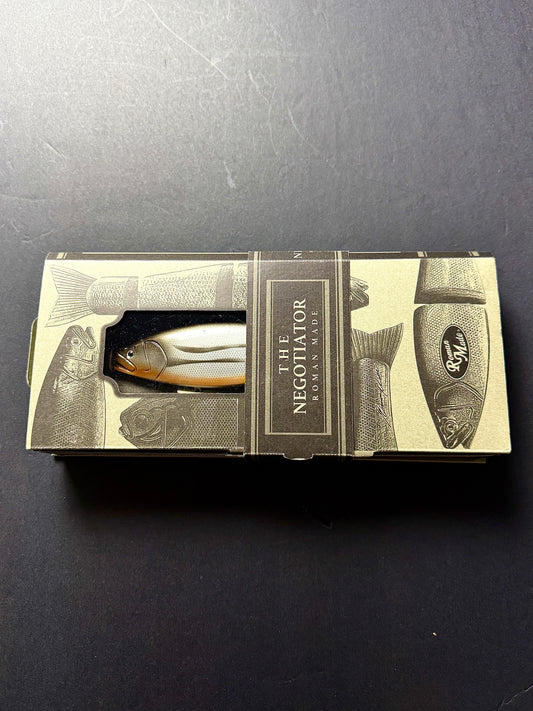 Roman Made Negotiator Ugui Bottom Hook | Jointed Swimbait for Bass Fishing