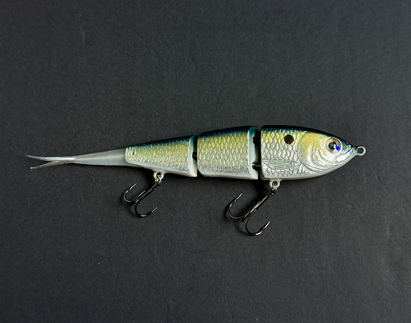 Sweet Baits 5.0 Herring 7" - Premium Swimbait (1.4oz, Blue Chrome Shad, Slow Sink)
