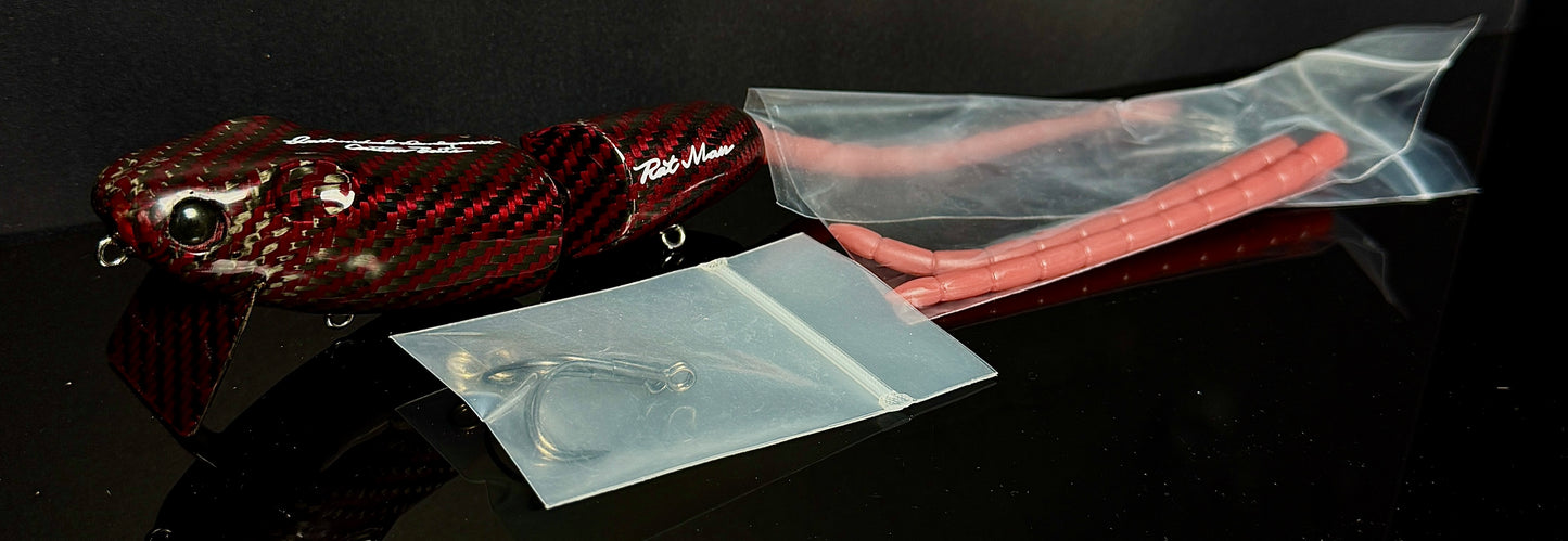 Studio Composite Rat-Man - 6" Topwater Rat (3oz)