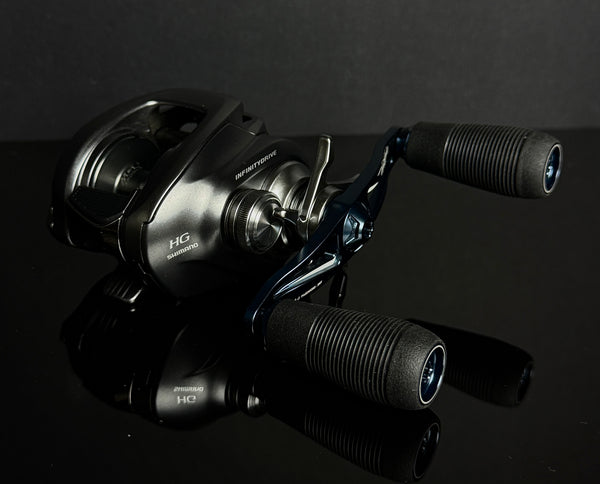 Shimano Bantam MGL A 150 Baitcasting Reel – DRT Varial 87 Navy Handle