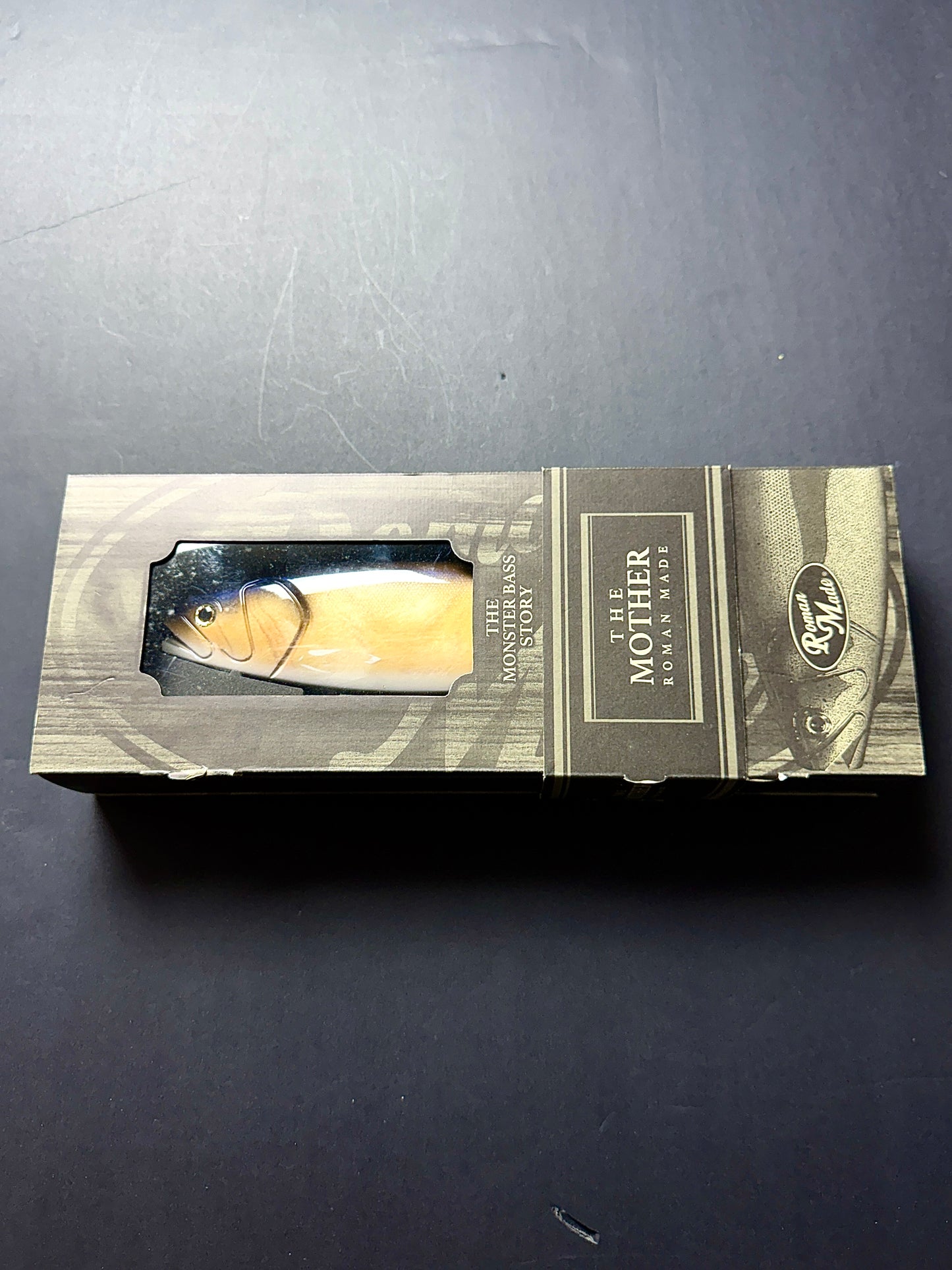 Roman Made Mother Natural Wood Blue Bottom Hook | Premium Jointed Swimbait