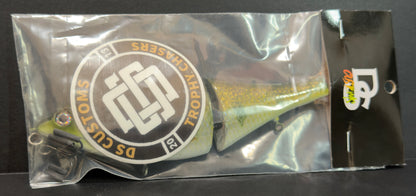 DS Customs 8' Foiled Shad - Premium 3-Piece Swimbait (3oz)