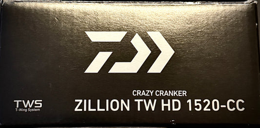 Daiwa Zillion TW HD 1520 - Premium Baitcasting Reel (5.5:1, Crazy Cranker)