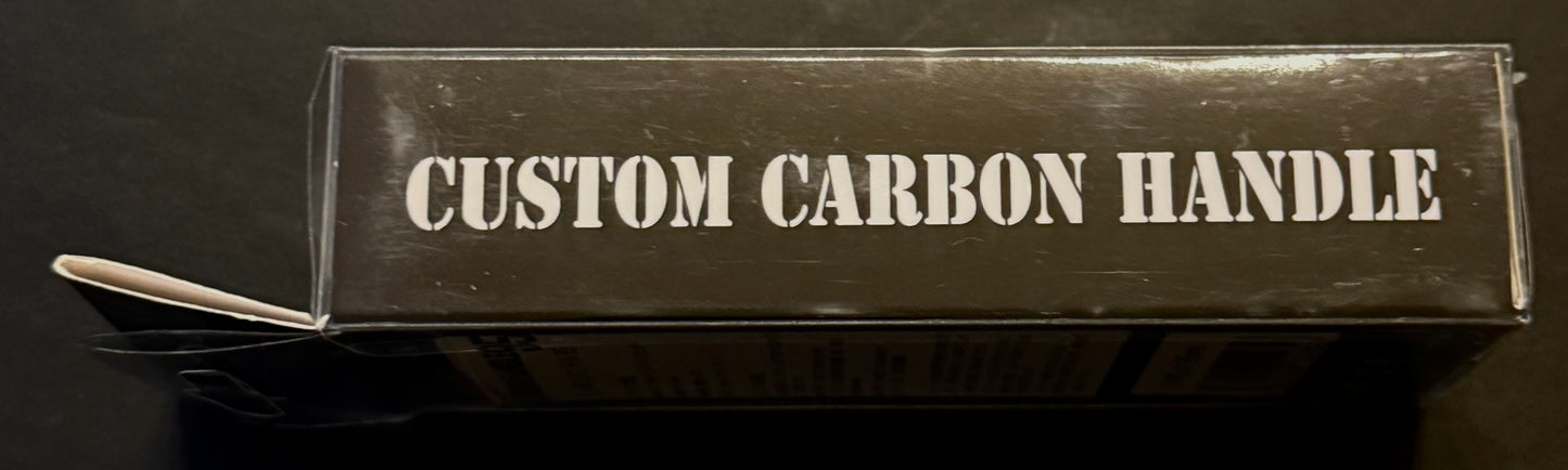 Custom Carbon Fiber Handle 95mm Type-D - Premium Reel Handle Upgrade