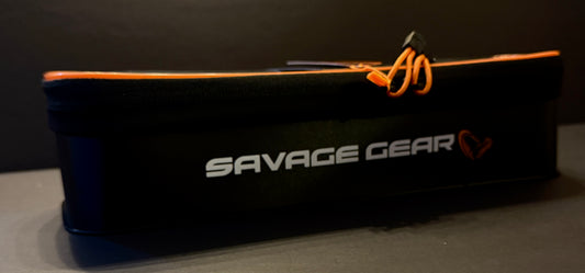 Savage Gear Swimbait & Accessory Bag Medium - Premium Tackle Storage (14"x4.5"x3.5", 2.6L)