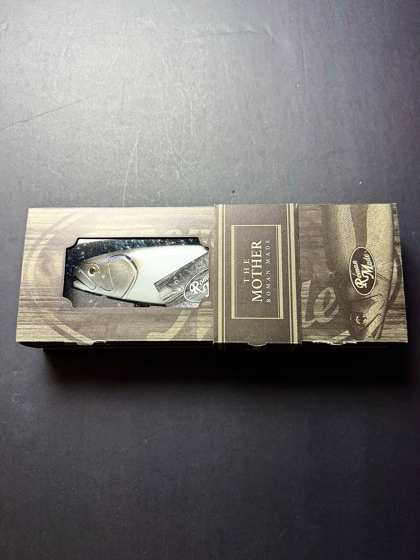 Roman Made Mother White Snake Bottom Hook | Jointed Glide Bait