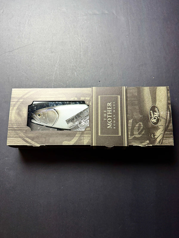 Roman Made Mother White Snake Bottom Hook | Jointed Glide Bait