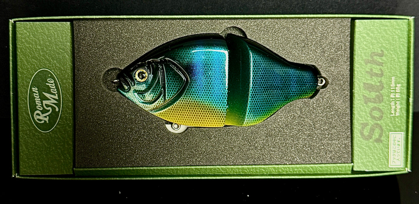 Roman Made South 4.6" Glide Bait - 2.3oz Light BlueGill Colorway | Brand New