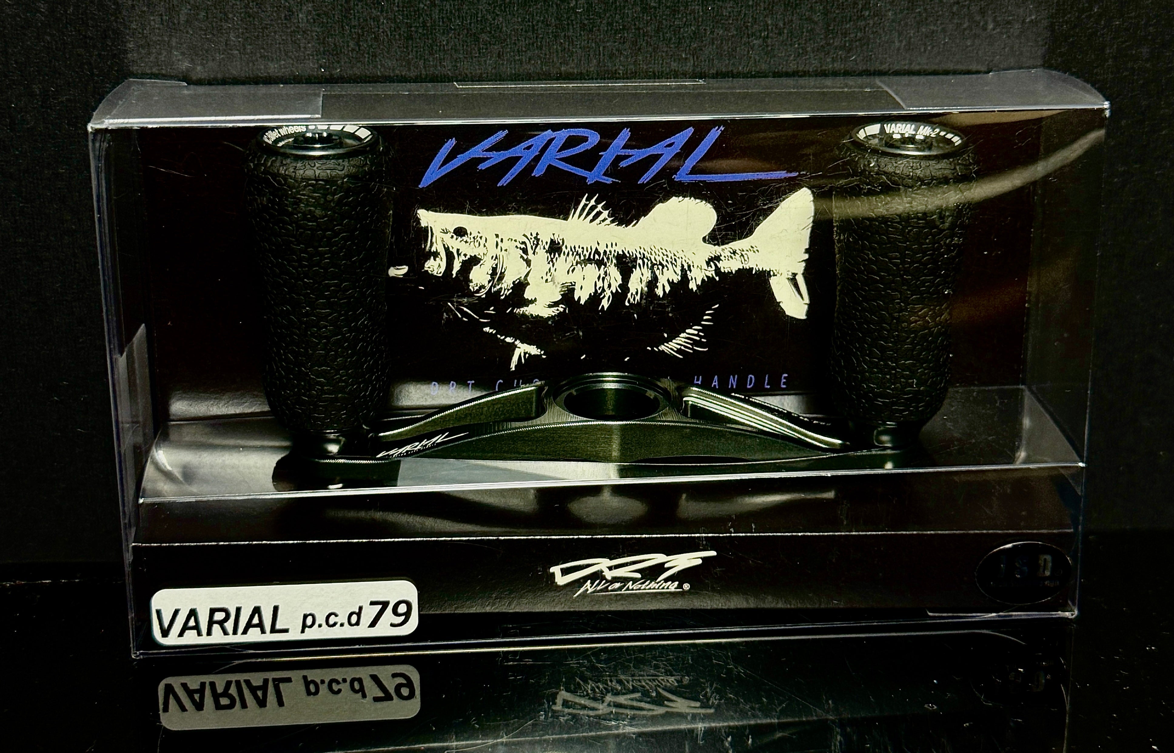 DRT Varial 79 Custom Reel Handle GunMetal | Brand New – SwimbaitSupply
