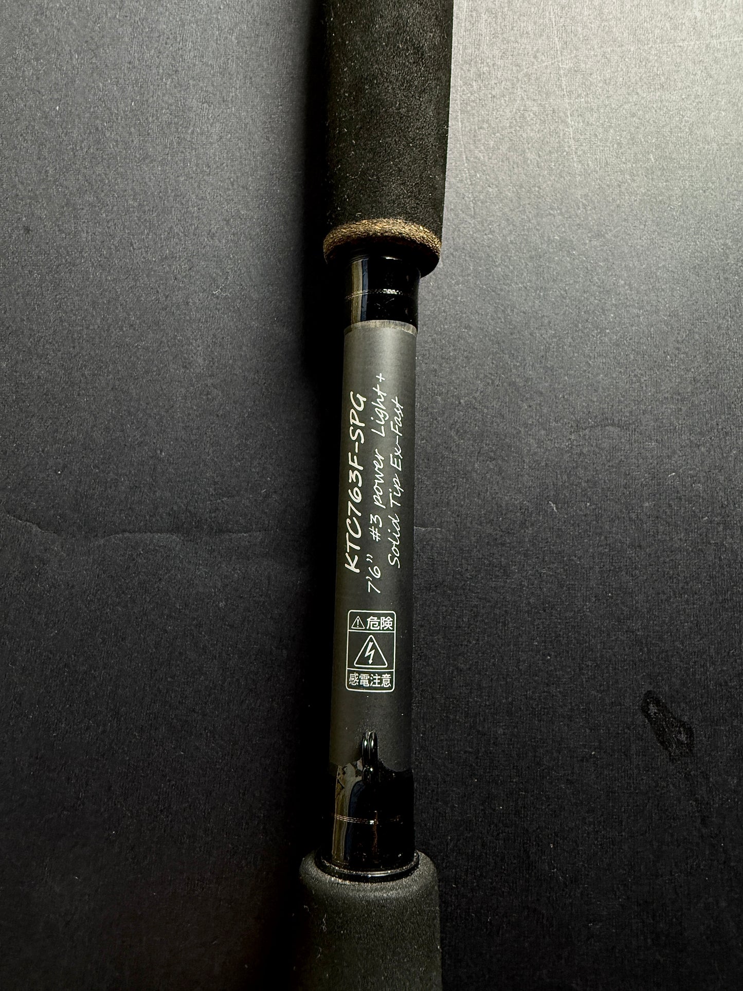 Keitech KTC763F-SPG Casting Rod 7'6" Light+ Power Solid Tip Finesse Rod