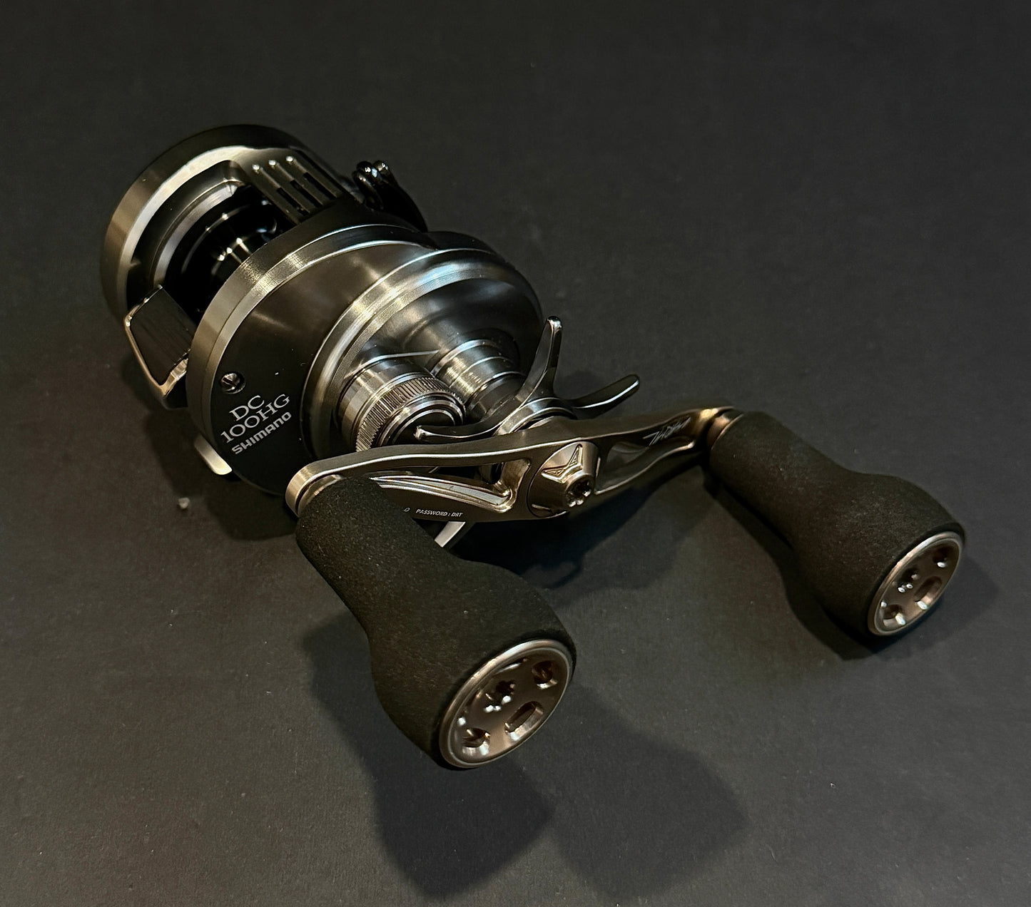 Shimano Calcutta 100HG with Drt Varial 95mm
