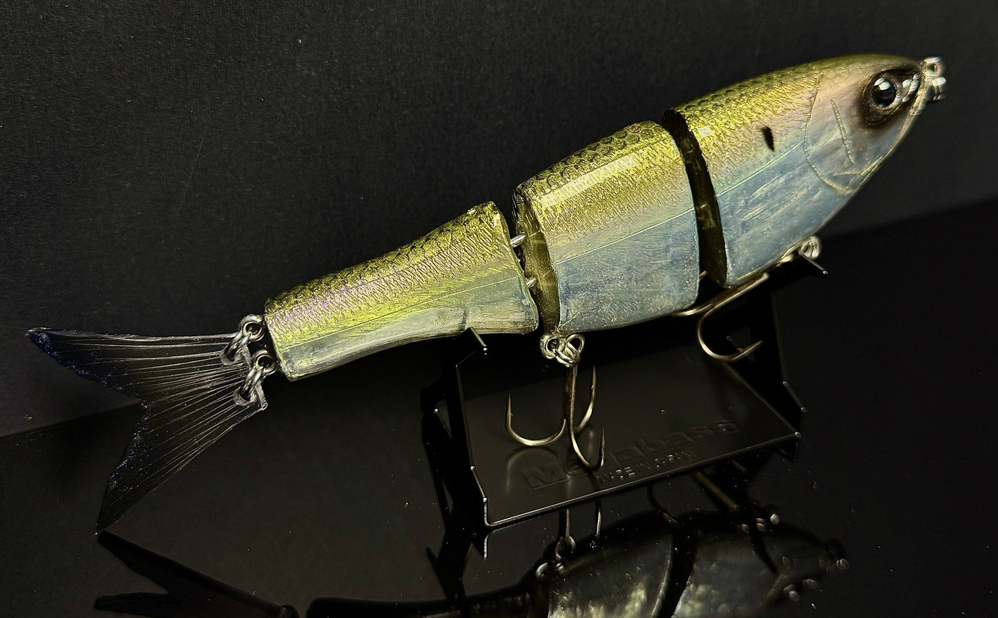 Tater Hog Double Jointed Sooey Shad 8" - Premium Shad Swimbait (2.2oz)
