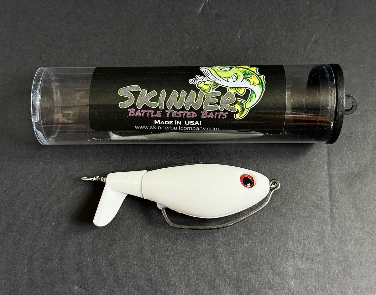 Skinnerbaits Rotisserie Chicken-White Topwater