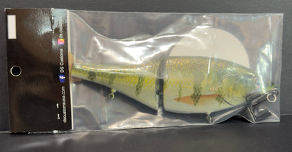 DS Customs 8' Foiled Shad - Premium 3-Piece Swimbait (3oz)