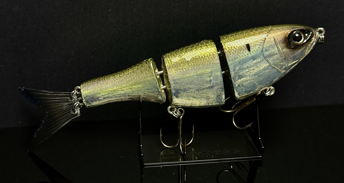 Tater Hog Double Jointed Sooey Shad 8" - Premium Shad Swimbait (2.2oz)