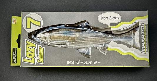 Imakatsu Lazy Swimmer 7" Floating Swimbait - 2.5oz 3DR Hasu | Brand New