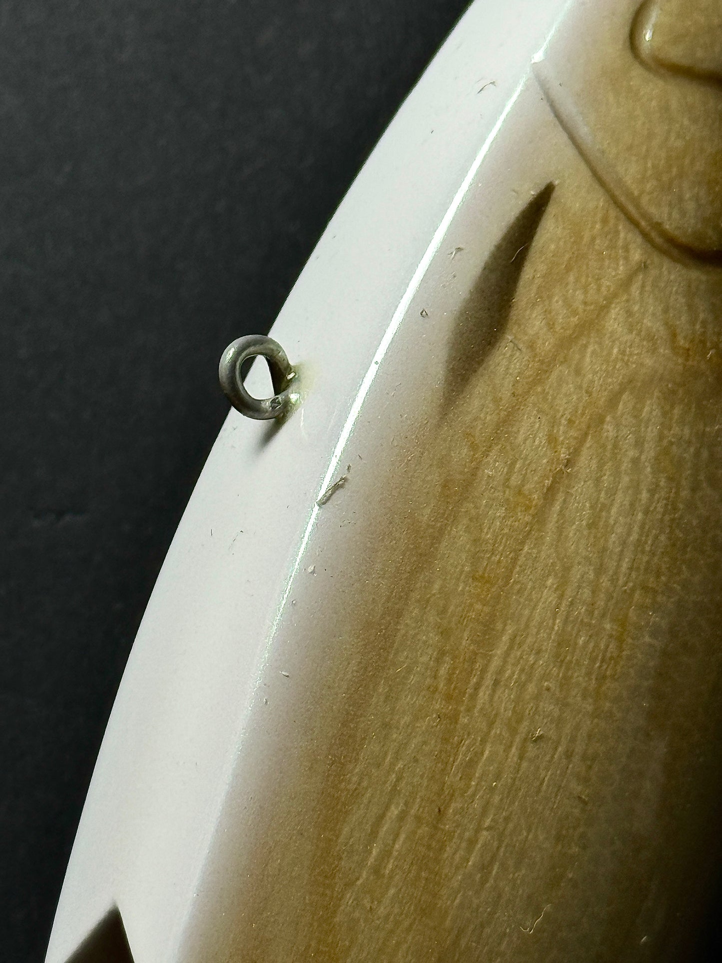 Roman Made Negotiator Natural Emerald Wood Bottom Hook | Jointed Swimbait