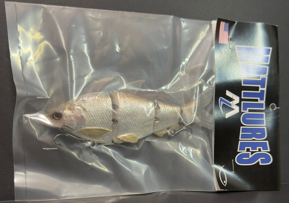 Mattlures The Closer 7" - Premium Glidebait (Medium Sink, Light Gizzard)