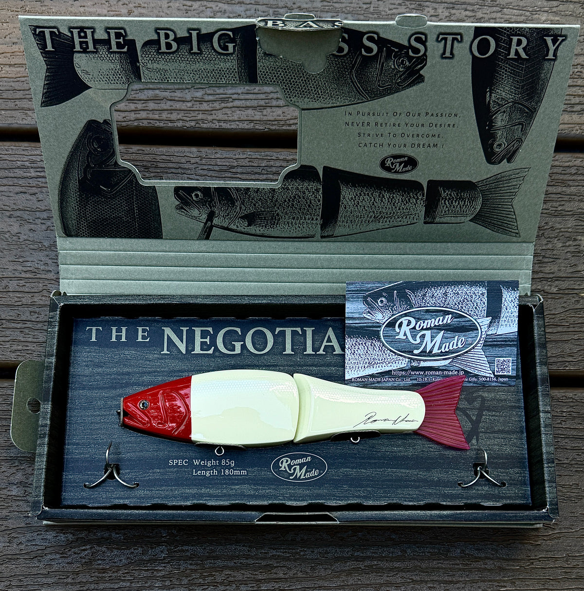 Roman Made Negotiator Bottom Hook – Red Head
