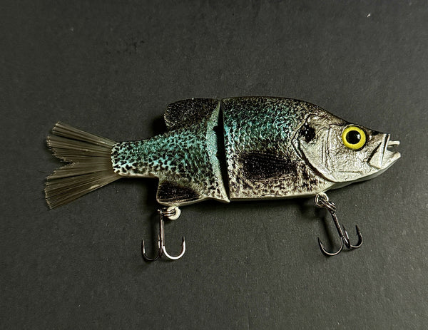 KGB Little Crappie 6-inch Blue Crappie Swimbait