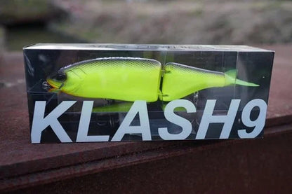 DRT Klash 9" Jointed Swimbait – Suplex Blackback Chart