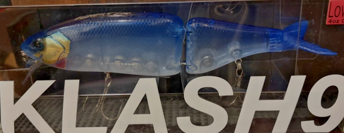 DRT Klash 9" Jointed Swimbait – Sea Blue