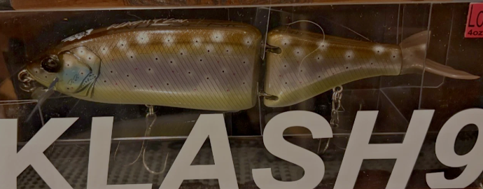 DRT Klash 9" Jointed Swimbait – Brown Trout