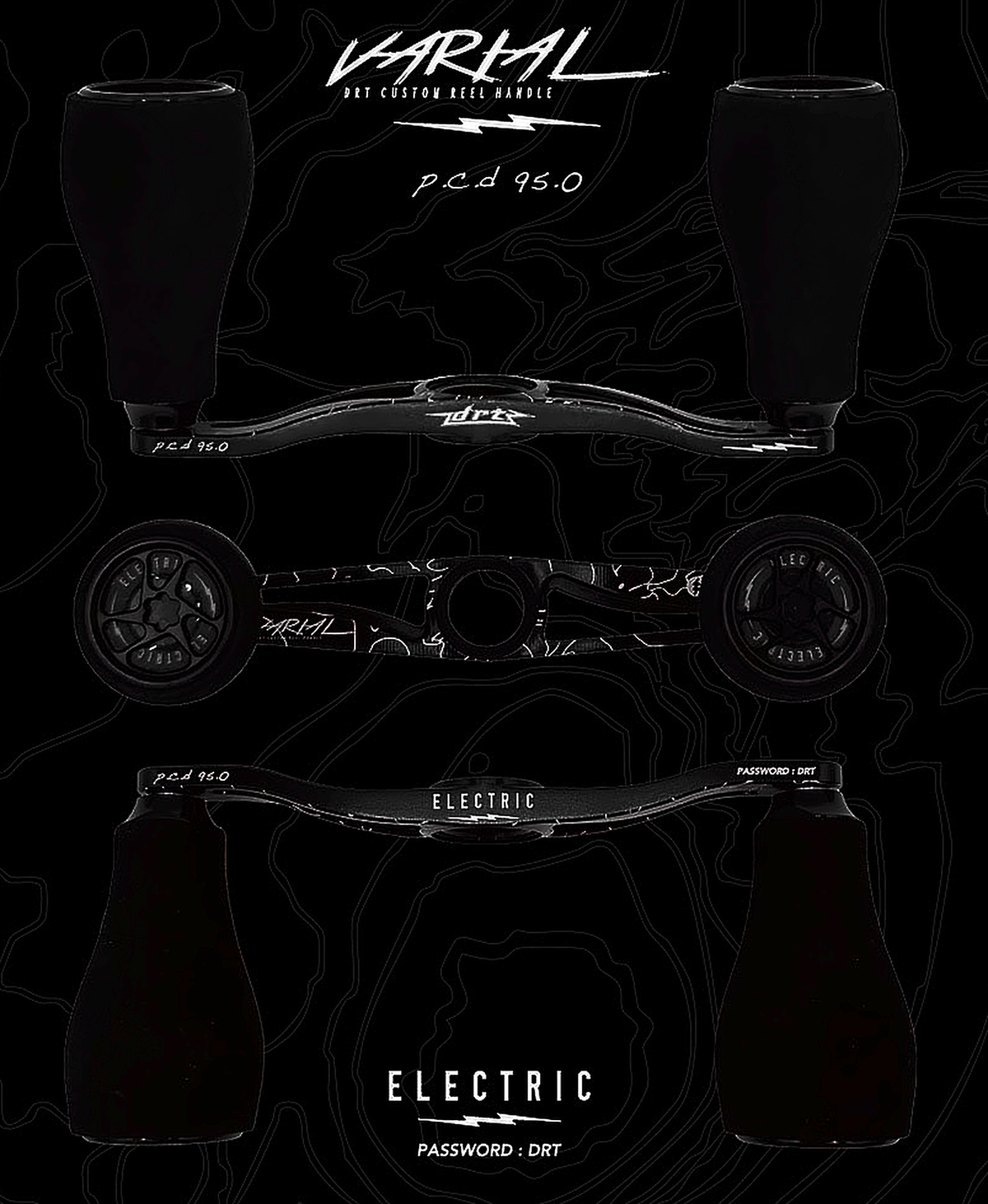 Pre-Order Electric X Drt Varial Handle Electric Black