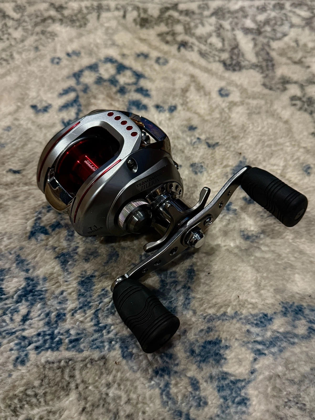 Team Daiwa Zillion 100 SHA 7.1:1 High Speed Baitcasting Reel Bass Fishing