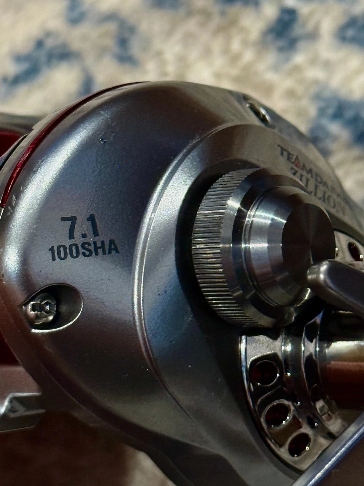 Team Daiwa Zillion 100 SHA 7.1:1 High Speed Baitcasting Reel Bass Fishing