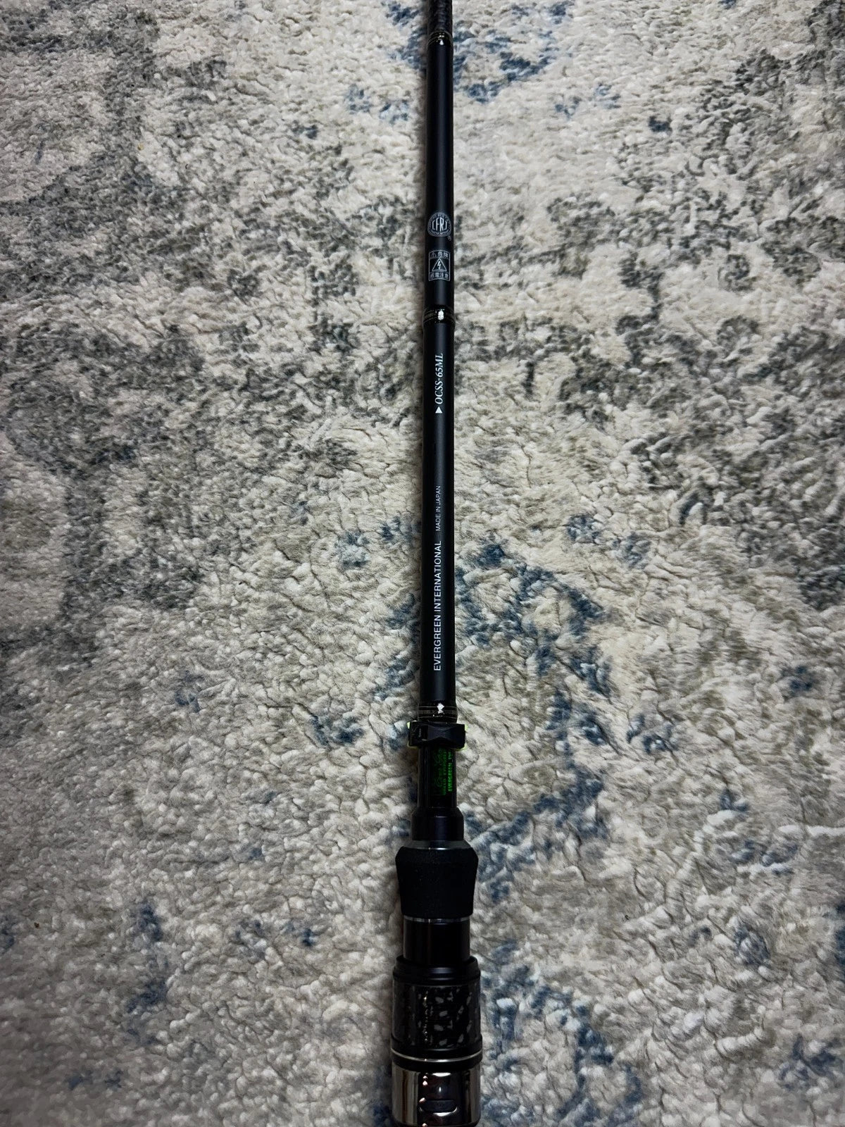 Evergreen Orion OCSS-65ML Black Guardian 6'5" ML Spinning Rod